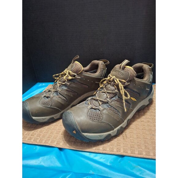 Keen Mens Brown Hiking Shoes Size 10.5 Waterproof - Picture 3 of 10